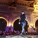 Freddy Lim, a candidate to the 2016 legislative election and singer of death metal band Chthonic, performs during a concert to boost his campaign in Taipei, Taiwan, December 26, 2015.